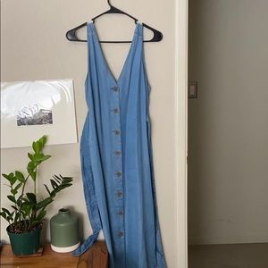 Chambray Denim Dress